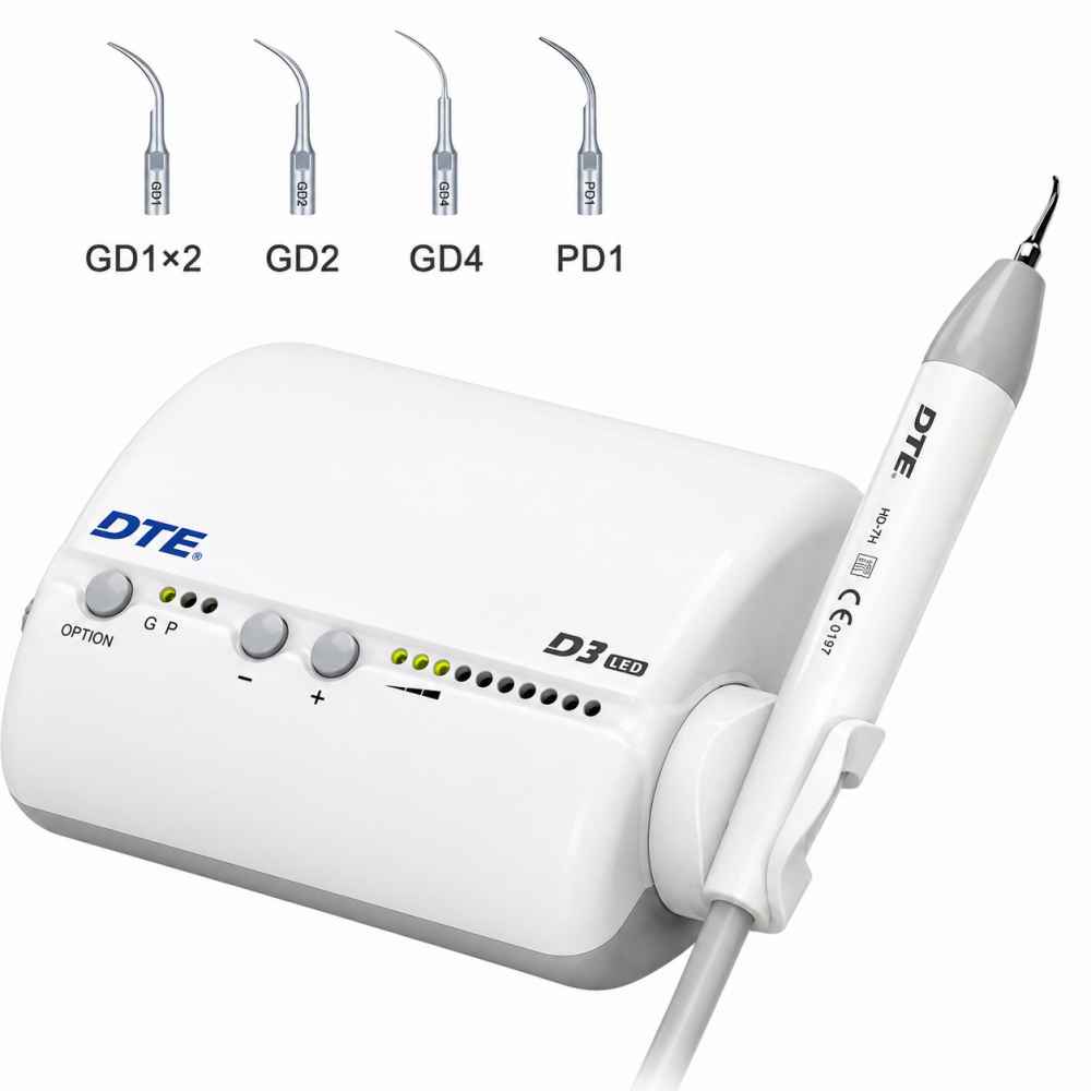 Woodpecker DTE D3 Scaler Non - LED With 5 Tips Detachable handpiece
