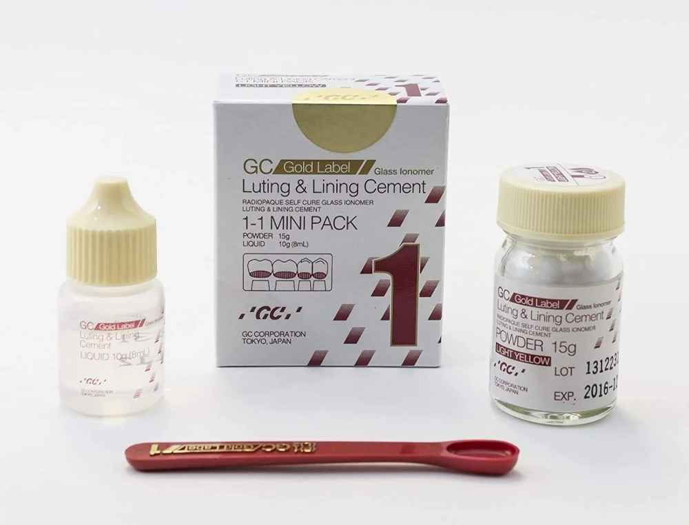 GC Gold Label 1 Luting & Lining Glass Ionomer Cement GC Gold Label 1 Luting & Lining Glass Ionomer Cement
