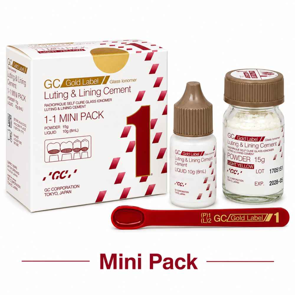 GC Gold Label 1 Luting & Lining Glass Ionomer Cement 