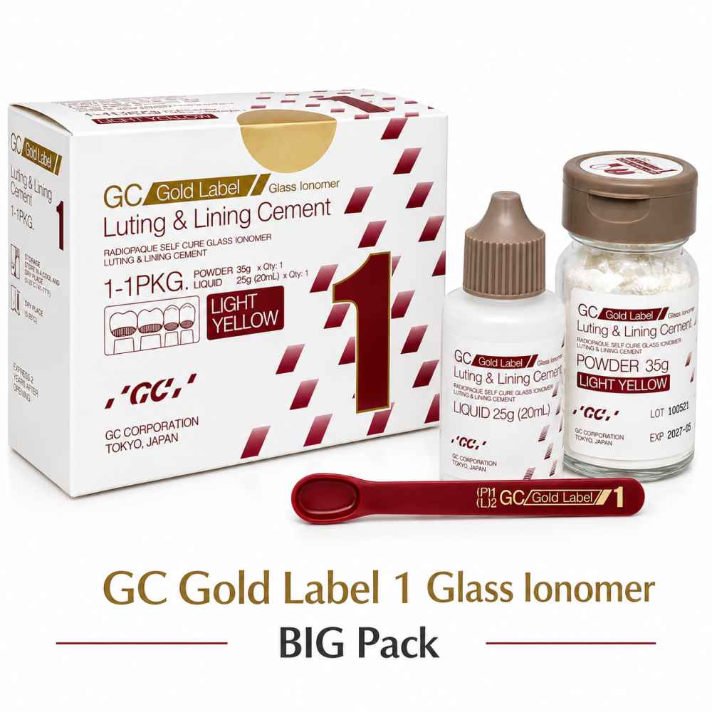 GC Gold Label 1 Luting & Lining Glass Ionomer Cement 