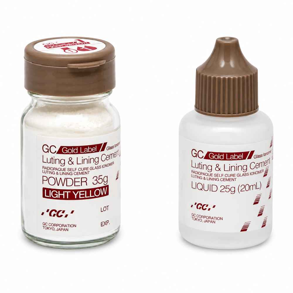 GC Gold Label 1 Luting & Lining Glass Ionomer Cement 