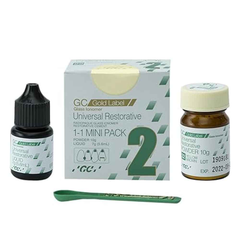 GC Gold Label 2 Mini Glass Ionomer Restorative Cement