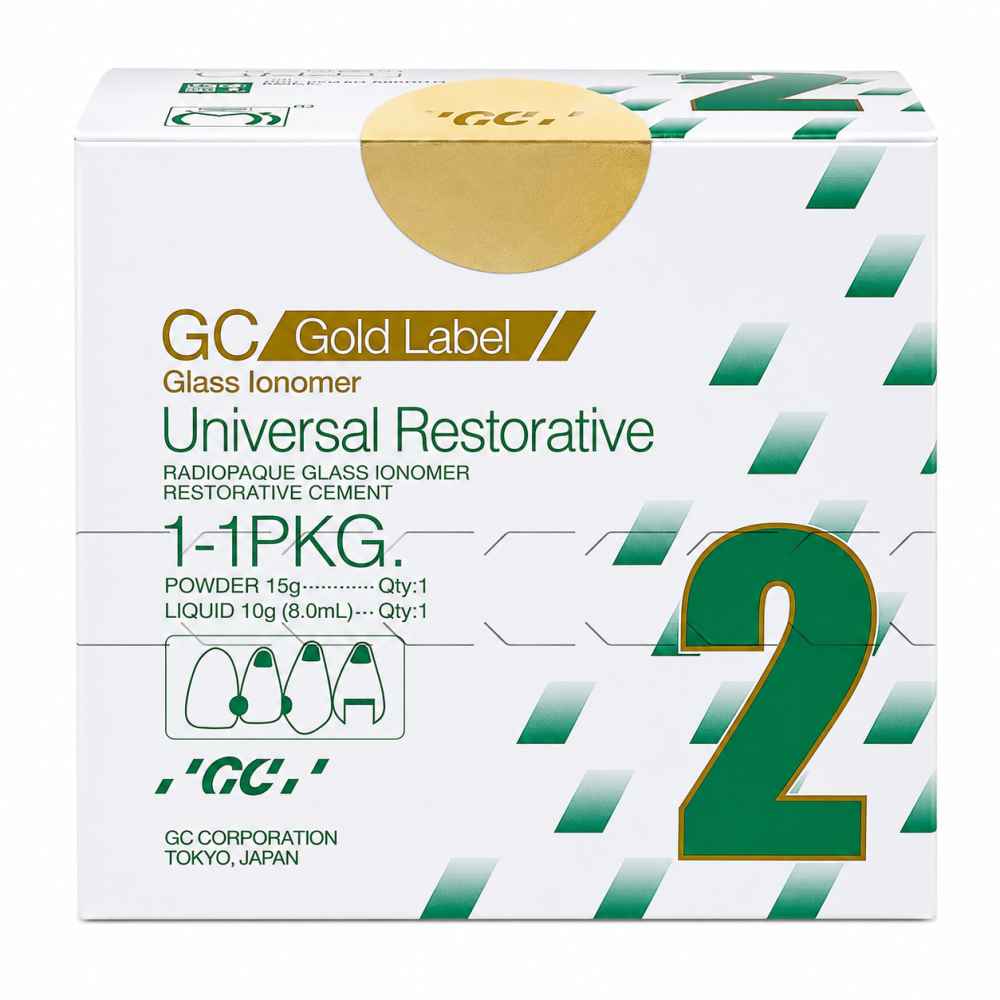 GC Gold Label 2 Big Glass Ionomer Restorative Cement
