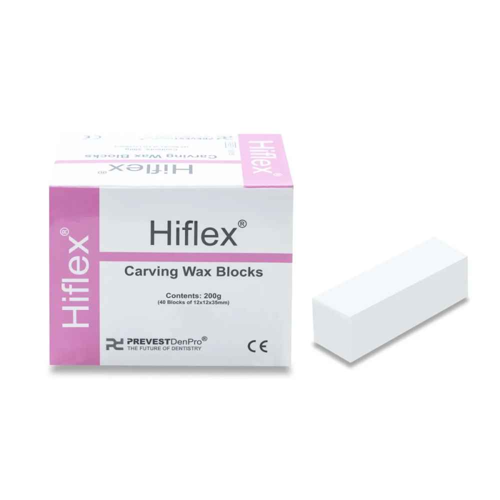 Prevest Denpro Hiflex Carving Wax Blocks 200g Prevest Denpro Hiflex Carving Wax Blocks 200g
