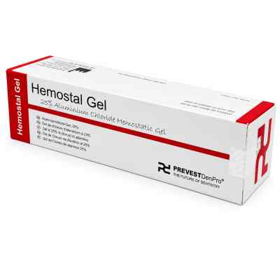 Prevest Hemostal Gel 25% Aluminium Chloride Hemostatic Gel 3g Prevest Hemostal Gel 25% Aluminium Chloride Hemostatic Gel 3g