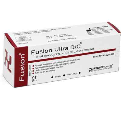 Prevest denpro Fusion Ultra D/C- Dual Curing Resin Based Luting Cement Intro Pack Prevest denpro Fusion Ultra D/C- Dual Curing Resin Based Luting Cement Intro Pack