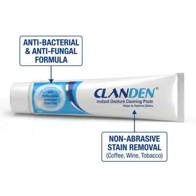 Stim Clanden Instant Denture Cleaning Paste-80 g Stim Clanden Instant Denture Cleaning Paste-80 g