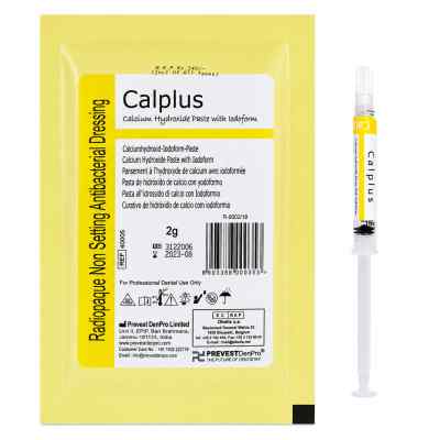 Prevest Denpro Calplus Calcium hydroxide paste With Iodoform 2g- Intro pack