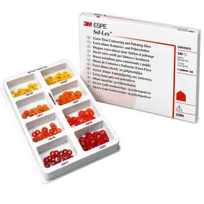 3M ESPE Sof-Lex Extra Thin Contouring and Polishing Kit Ref 2380