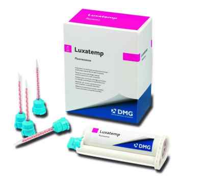 DMG Luxatemp Fluorescence Temporary Crown & Bridge Material A2 Shade 