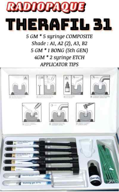 LATUS Therafil-31 Composite Kit Light Cure Restorative Composite LATUS Therafil-31 Composite Kit Light Cure Restorative Composite
