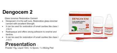 Dengen Dental Dengocem 2 Glass Ionomer Cement Dengen Dental Dengocem 2 Glass Ionomer Cement