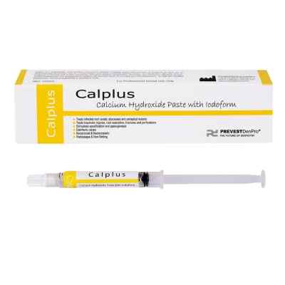 Prevest Calplus Calcium hydroxide paste with iodoform 4X2g Prevest Calplus Calcium hydroxide paste with iodoform 4X2g