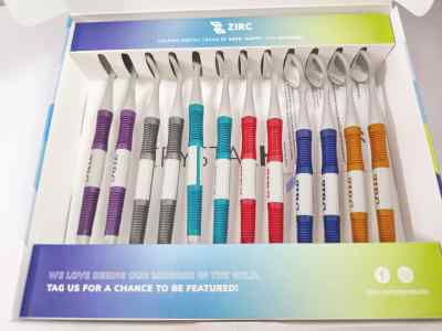 Zirc Crystal Mouth Mirrors Neon 