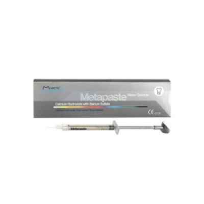 Meta Biomed MetaPaste Calcium Hydroxide Paste With Barium Sulphate Meta Biomed MetaPaste Calcium Hydroxide Paste With Barium Sulphate