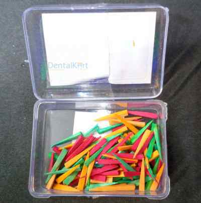 Samit Wooden Wedges 100 Pcs Samit Wooden Wedges 100 Pcs