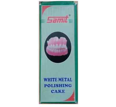 Samit White Metal Polishing Cake