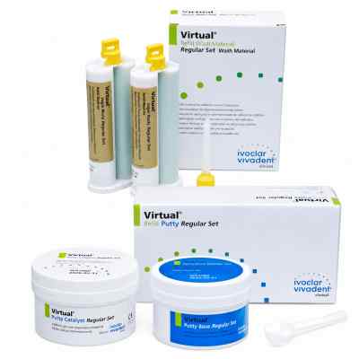 IVOCLAR VIVADENT VIRTUAL PUTTY AND LIGHT BODY SET (REGULAR SET)