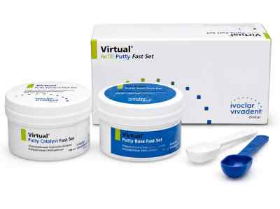 IVOCLAR VIVADENT VIRTUAL PUTTY AND LIGHT BODY SET (REGULAR SET)