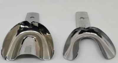 Samit Metallic Edentulous Non-Perforated Impression Trays Samit Metallic Edentulous Non-Perforated Impression Trays