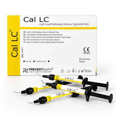 Prevest Cal LC Light Cured Calcium Hydroxide Paste 4x2g