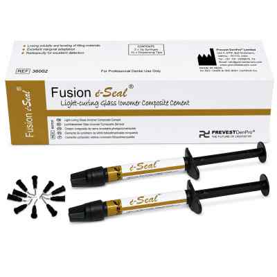 Prevest Fusion I -Seal Light Cure Glass Ionomer Cement . 