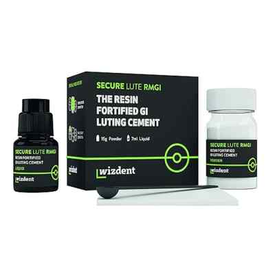 Wizdent Secure Lute RMGI The Resin fortified Glass Ionomer Luting Cement Wizdent Secure Lute RMGI The Resin fortified Glass Ionomer Luting Cement