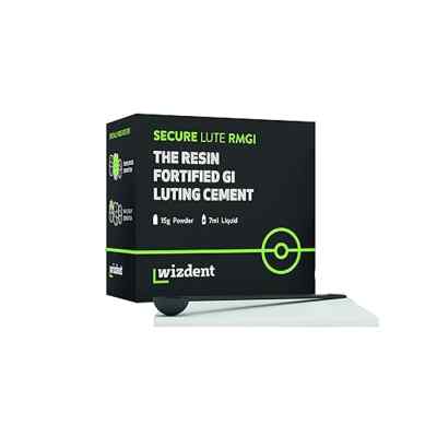 Wizdent Secure Lute RMGI The Resin fortified Glass Ionomer Luting Cement Wizdent Secure Lute RMGI The Resin fortified Glass Ionomer Luting Cement