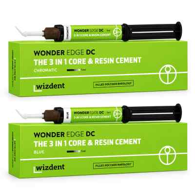 Wizdent Wonder Edge DC Refills The 3 in 1 core & resin cement 5ML Wizdent Wonder Edge DC Refills The 3 in 1 core & resin cement 5ML