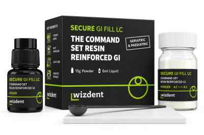 Wizdent Secure GI Fill LC The Command Set Resin Reinforced Glass Ionomer