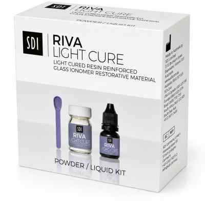 SDI Riva Light Cure Powder & Liquid Kit Glass Ionomer Cement SDI Riva Light Cure Powder & Liquid Kit Glass Ionomer Cement