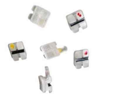 METRO CERAMIC BRACKETS MBT - 0.022 WITH METAL SLOT METRO CERAMIC BRACKETS MBT - 0.022 WITH METAL SLOT
