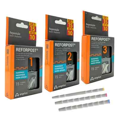 Angelus Reforpost Fibre Glass (10 +5) Post Refill Size 1