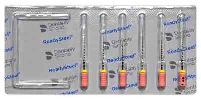 DentSply Maillefer READY•STEEL C+ Files 6 No. 21mm