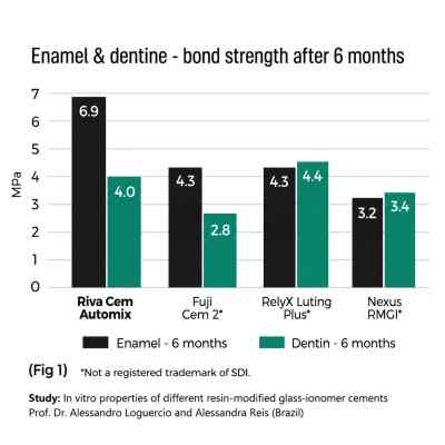 Sdi Dental Riva Cem Automix - Resin-Based Glass Ionomer Cement 2*4 g Sdi Dental Riva Cem Automix - Resin-Based Glass Ionomer Cement 2*4 g