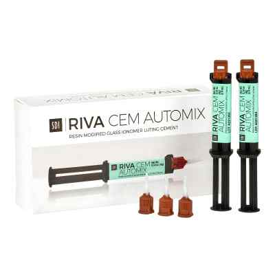 Sdi Dental Riva Cem Automix - Resin-Based Glass Ionomer Cement 2*4 g Sdi Dental Riva Cem Automix - Resin-Based Glass Ionomer Cement 2*4 g