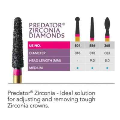 Prima Dental Predator Zirconia Cutting Bur 856 Prima Dental Predator Zirconia Cutting Bur 856