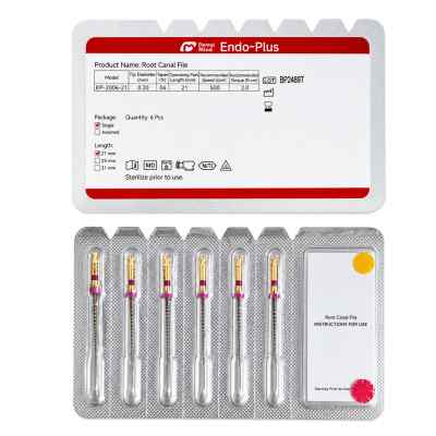Woodpecker Endo Plus Heat Treated Gold Rotary File Woodpecker Endo Plus Heat Treated Gold Rotary File