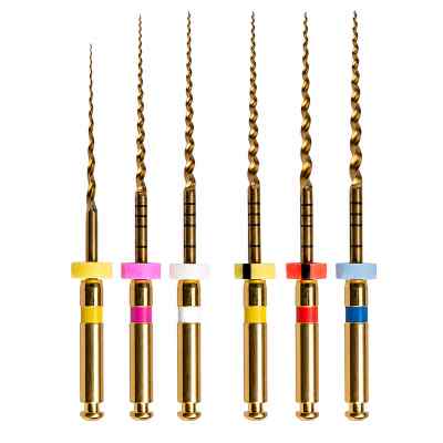 Woodpecker Endo Plus Heat Treated Gold Rotary File Woodpecker Endo Plus Heat Treated Gold Rotary File