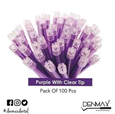 Denmax Saliva Ejectors In Pink/Green/Yellow/Black/Blue/Clear -Pack Of 100 Denmax Saliva Ejectors In Pink/Green/Yellow/Black/Blue/Clear -Pack Of 100