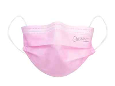 Denmax 3 Ply Face Mask Premium Pink Colour - 50 Pcs