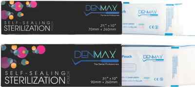 DENMAX SELF SEALING STERILIZATION POUCHES