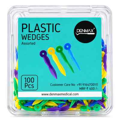 DENMAX WEDGES PLASTIC-100 Nos