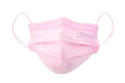 Denmax 4 Ply Face Mask Premium Pink Colour - 50 Pcs