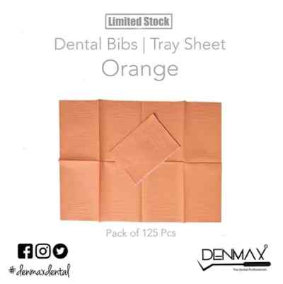 DENMAX  PATIENT | DENTAL BIBS | TRAY SHEET PER BOX