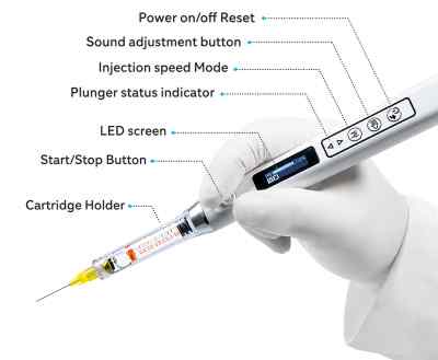 Woodpecker Star Pen Dental Anaesthesia System with Aspiration (Without Cartridge) Woodpecker Star Pen Dental Anaesthesia System with Aspiration (Without Cartridge)