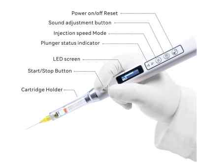Woodpecker Star Pen Dental Anaesthesia System with Aspiration (Without Cartridge)