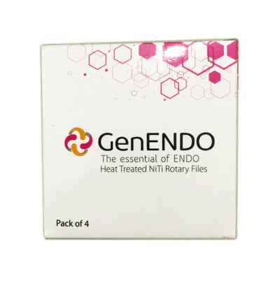 Coltene GenEndo Niti Rotary Files 25mm Assorted / Heat Treated Gen Endo Files
