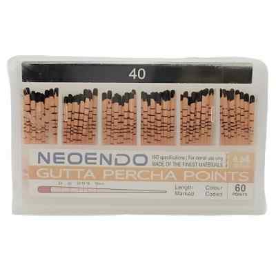Neoendo Gutta Percha Points 4% #20 Neoendo Gutta Percha Points 4% #20