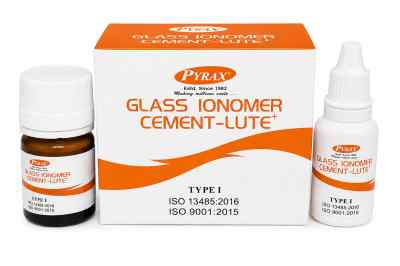 Pyrax Glass Ionomer Cement - Lute Type I Pyrax Glass Ionomer Cement - Lute Type I